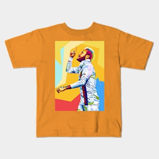 Neymar Jr Pop Art Kids T-Shirt